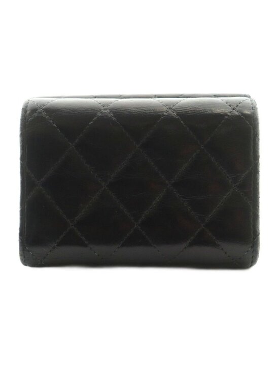 ✨ Holiday Luxury, Perfectly Compact ✨ Crafted in quilted  Chanel Quilted Small Flap Wallet Trifold Compact CC Logo One Point Lambskin